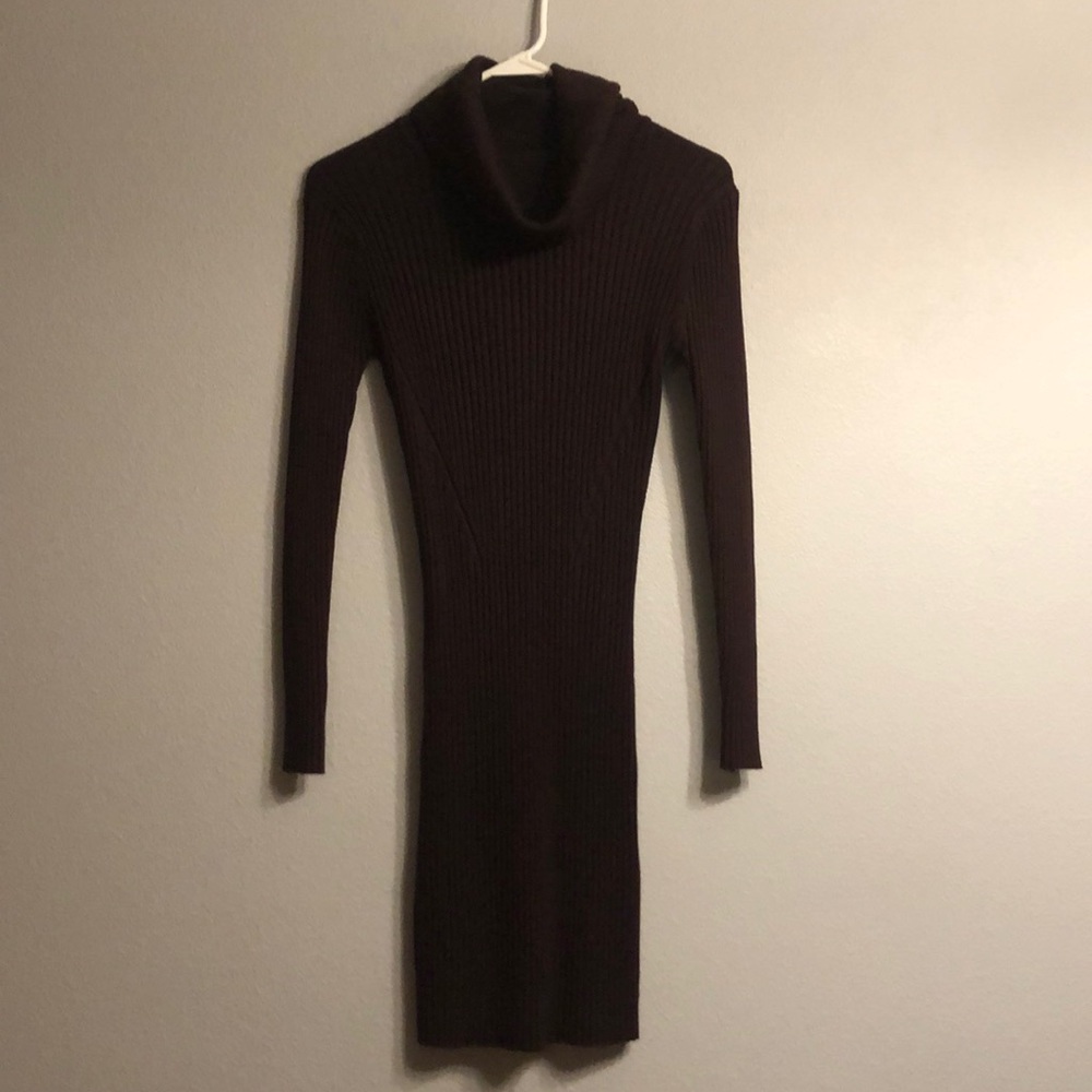 Patty Boutik brown sweater dress.  Size M